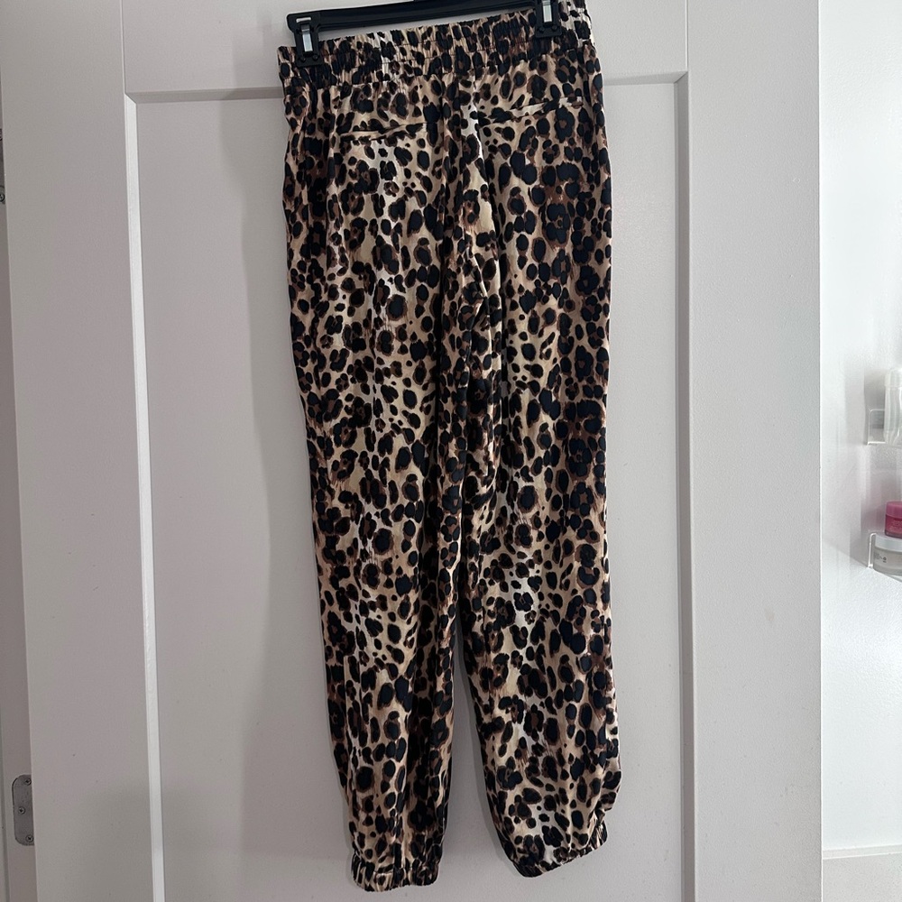 Bebe Leopard Print Ankle Pants - image 3